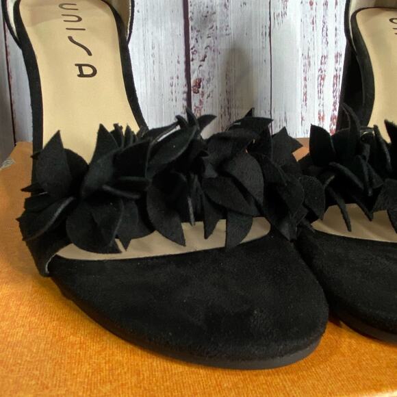 Unisa Black Womans Heels Sz 9 - Picture 2 of 8